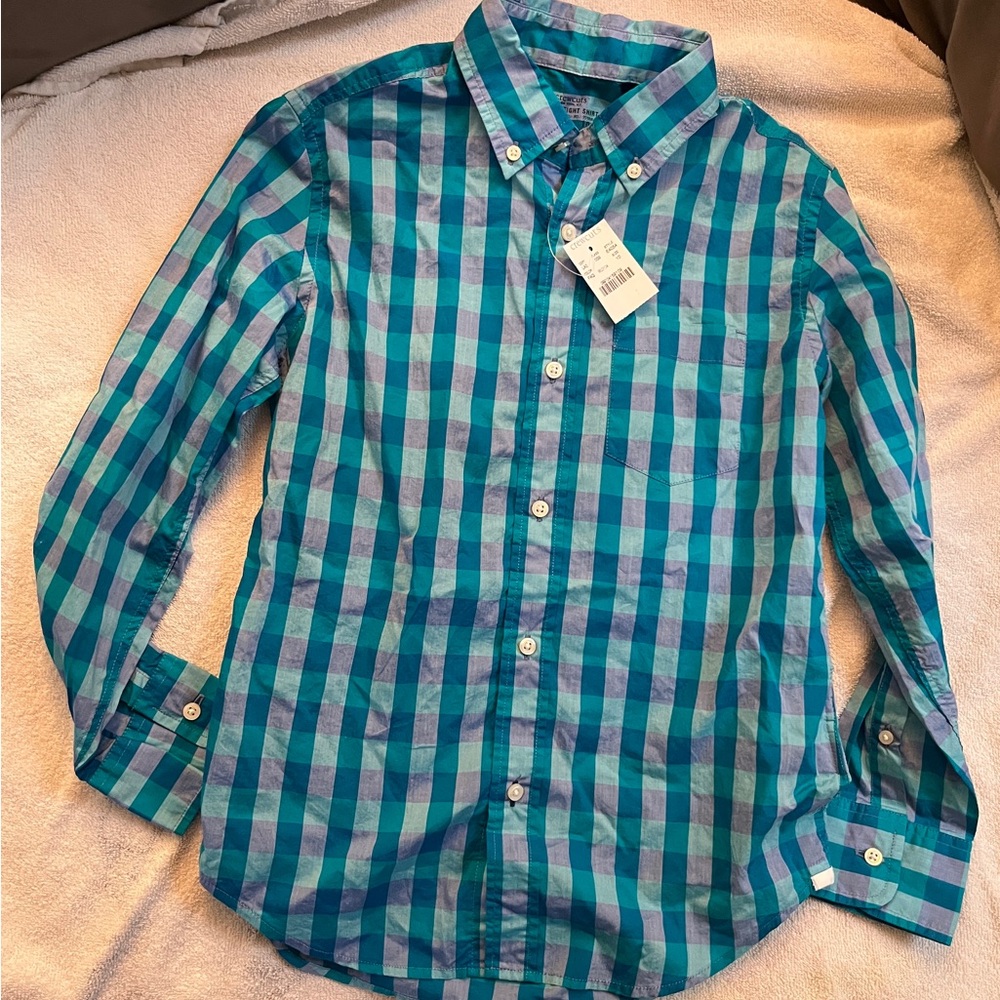 Crewcuts Plaid Button Down Shirt
